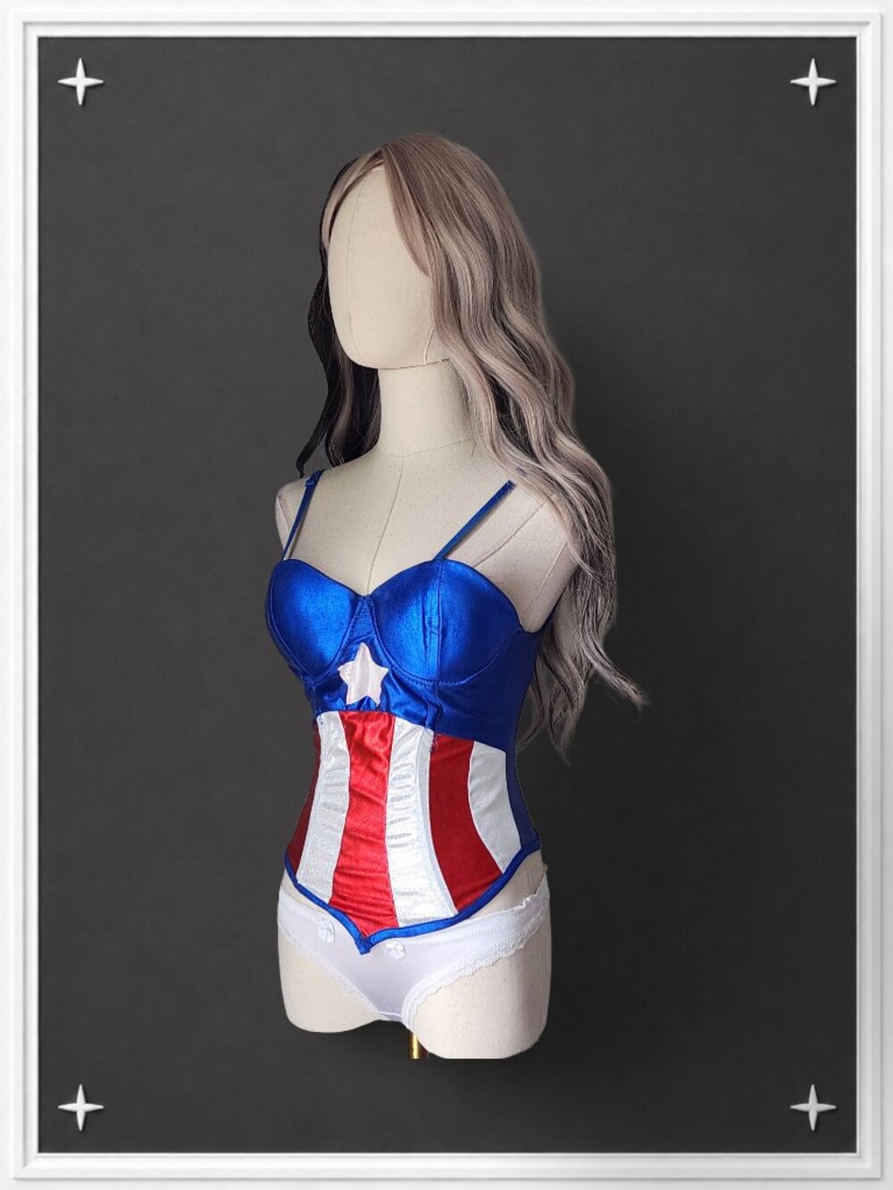 Captain America Corset | Women's S | NWT